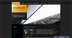 Desktop Screenshot of dream-design.cz